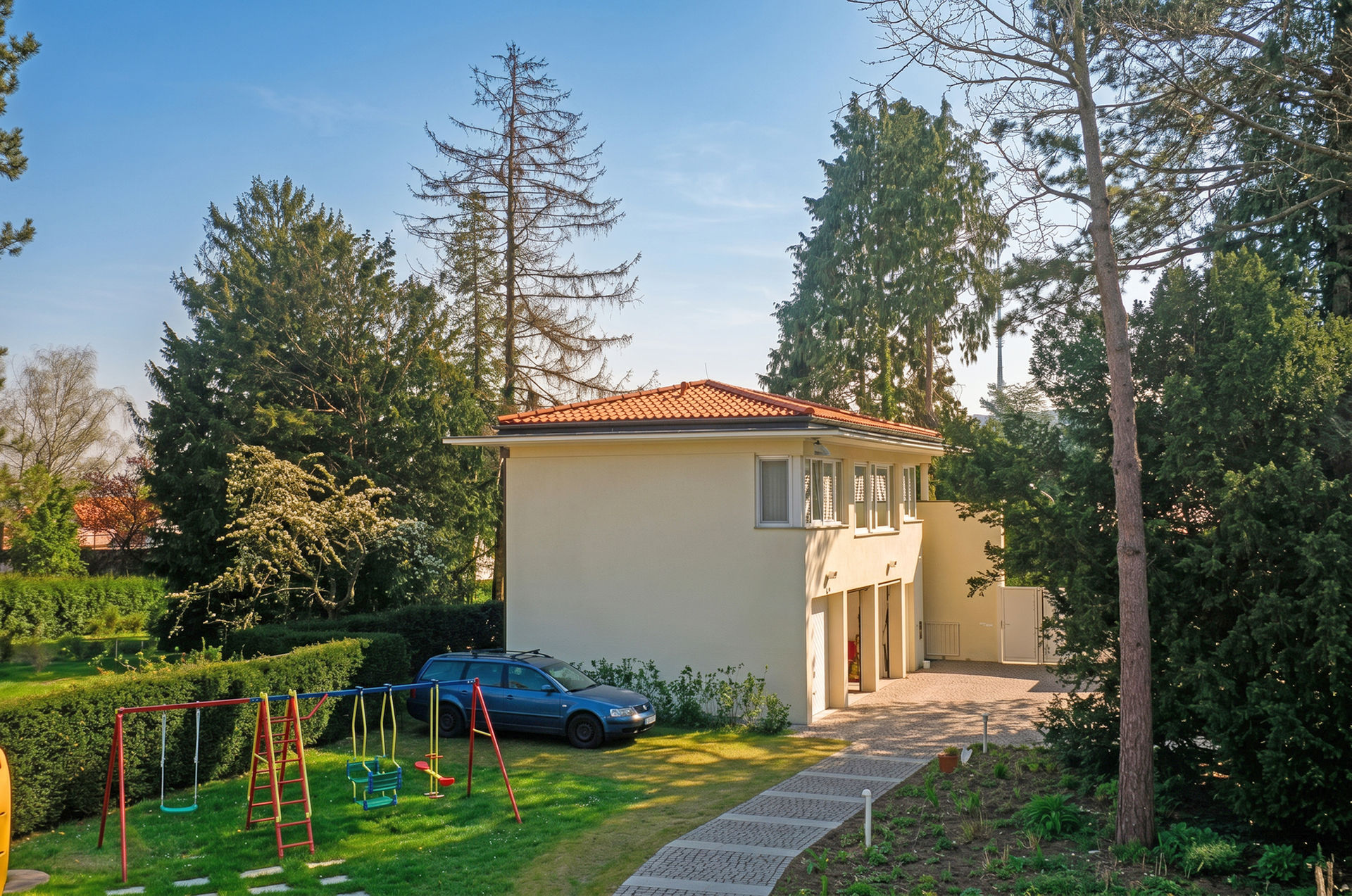 Hausansicht / Garten