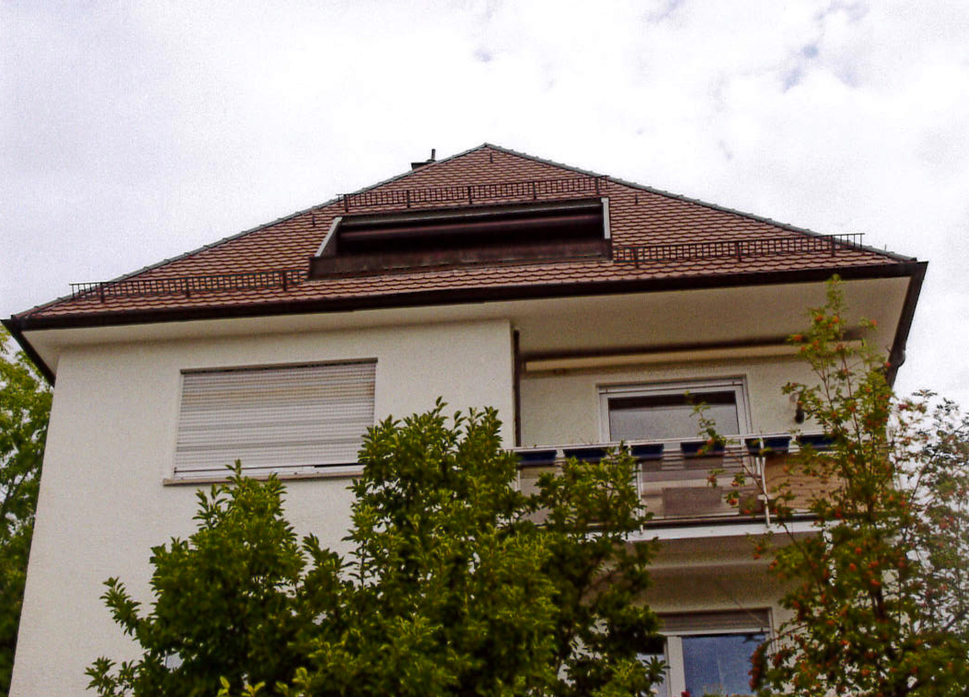 Hausansicht Obergeschosse