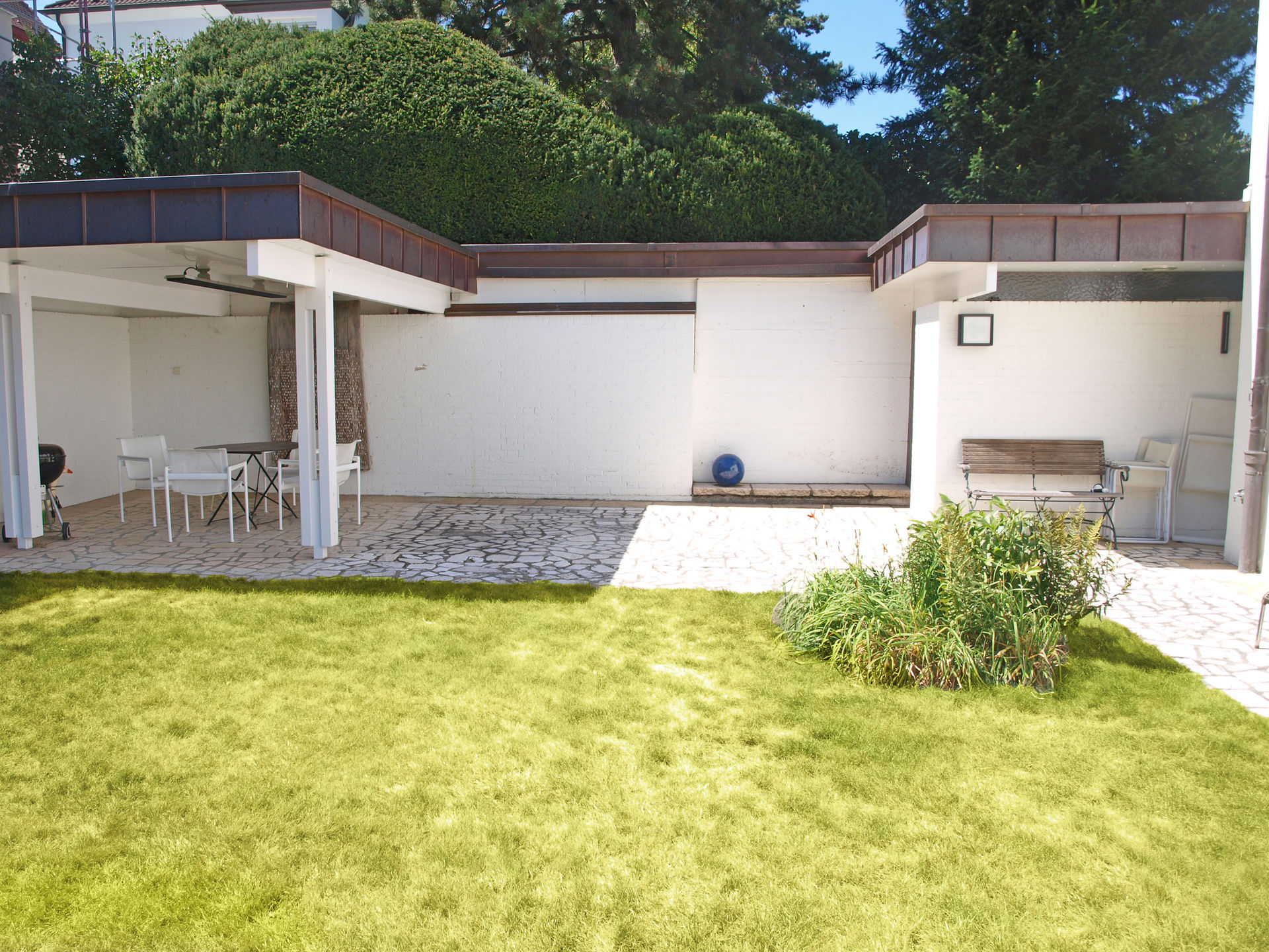 Überdachte Terrasse